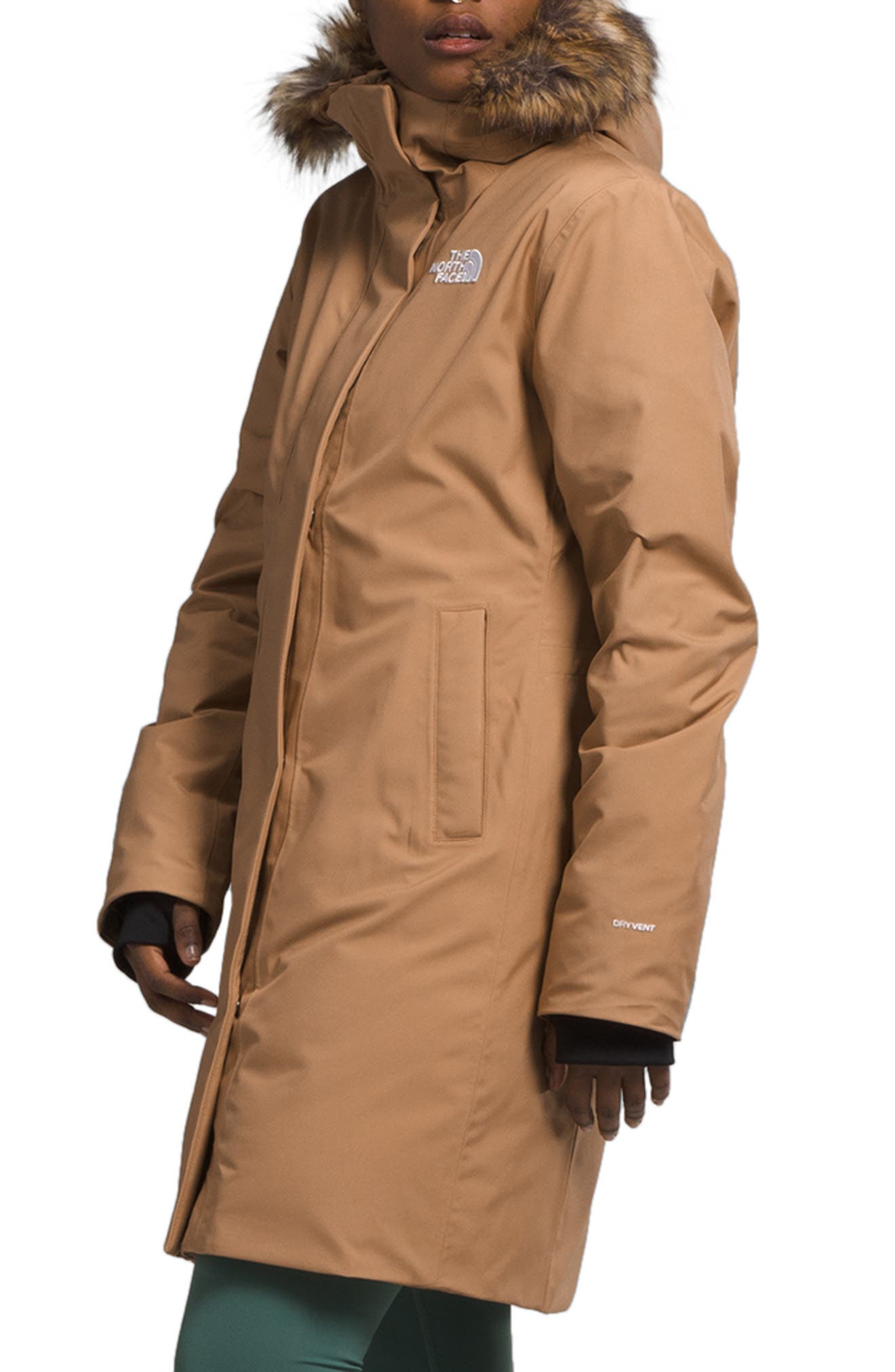 The North Face Arctic Waterproof 600-Fill-Power Down Parka with Faux Fur Trim — фото 3