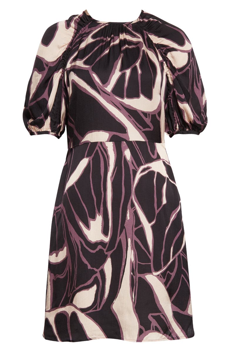 Ted Baker London Gilliaa Abstract Floral Fit & Flare Dress, Alternate, color,