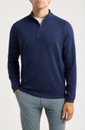 Peter Millar Cradle Performance Piqué Quarter Zip Pullover