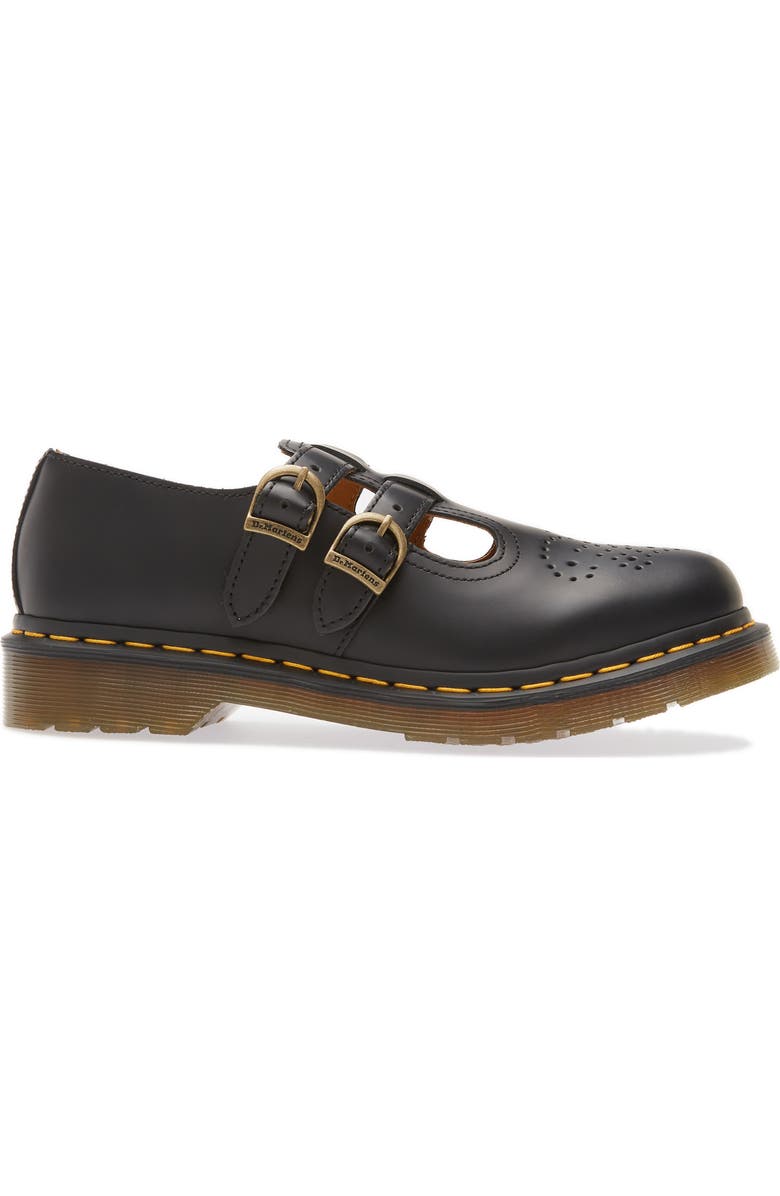 Dr. Martens 8065 Mary Jane, Alternate, color, Black Smooth