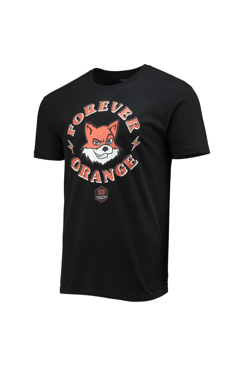 Men's Black Houston Dynamo FC Mascot T-Shirt, Alternate, color, Black