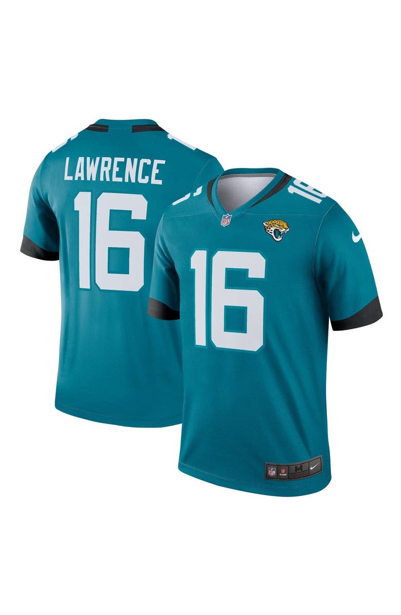 Nike Men's Nike Trevor Lawrence Teal Jacksonville Jaguars Legend Jersey, Main, color, Teal