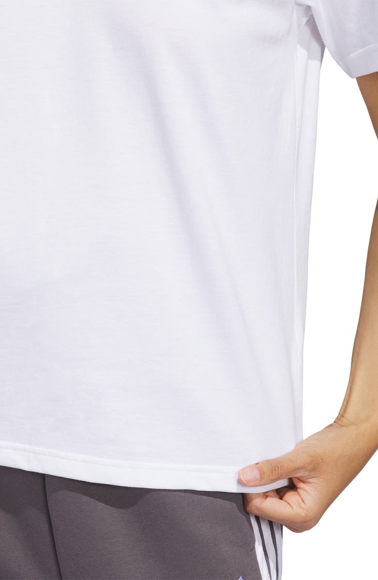 adidas The Limoncello Cotton Graphic T-Shirt, Alternate, color, White