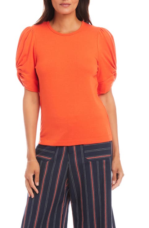 Twist Sleeve Top (Petite)