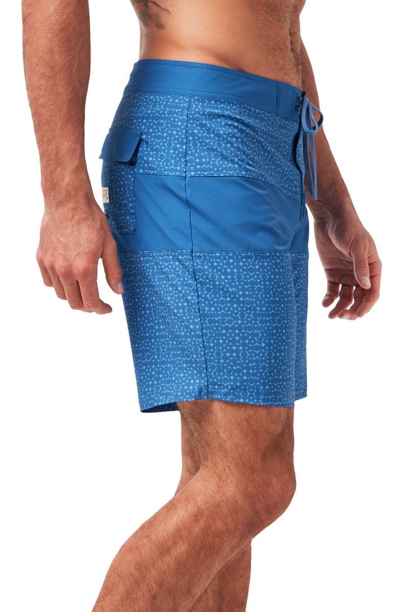 TravisMathew Night Ride Board Shorts, Alternate, color, Pacific Coast