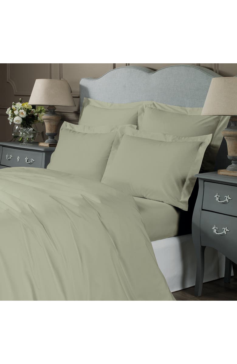 Togas Royal Flat Sheet, Alternate, color, Green