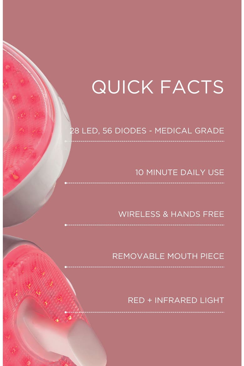 LED Lip Volume Pro Red Light Device for Plump Lips, Alternate, color, WHITE