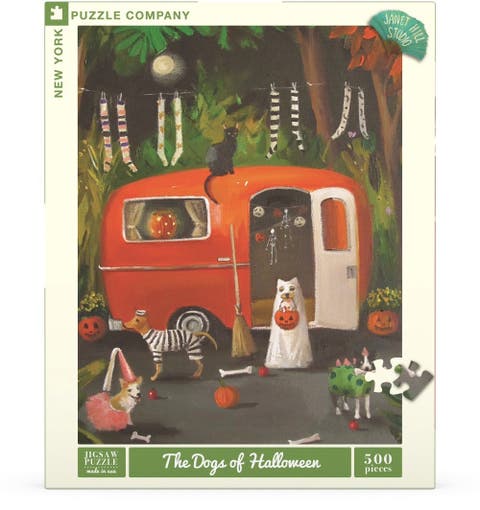 The Dogs of Halloween 500 Piece Puzzle
