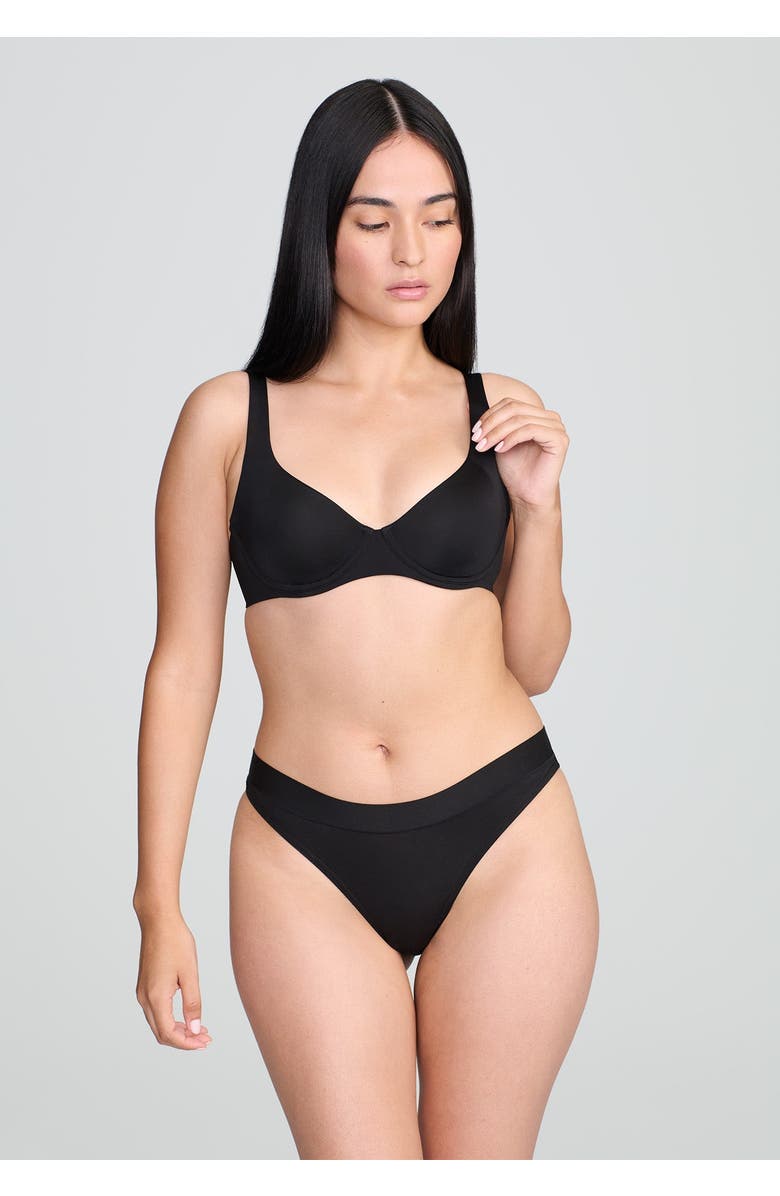 CUUP The Scoop Bra, Alternate, color, Black