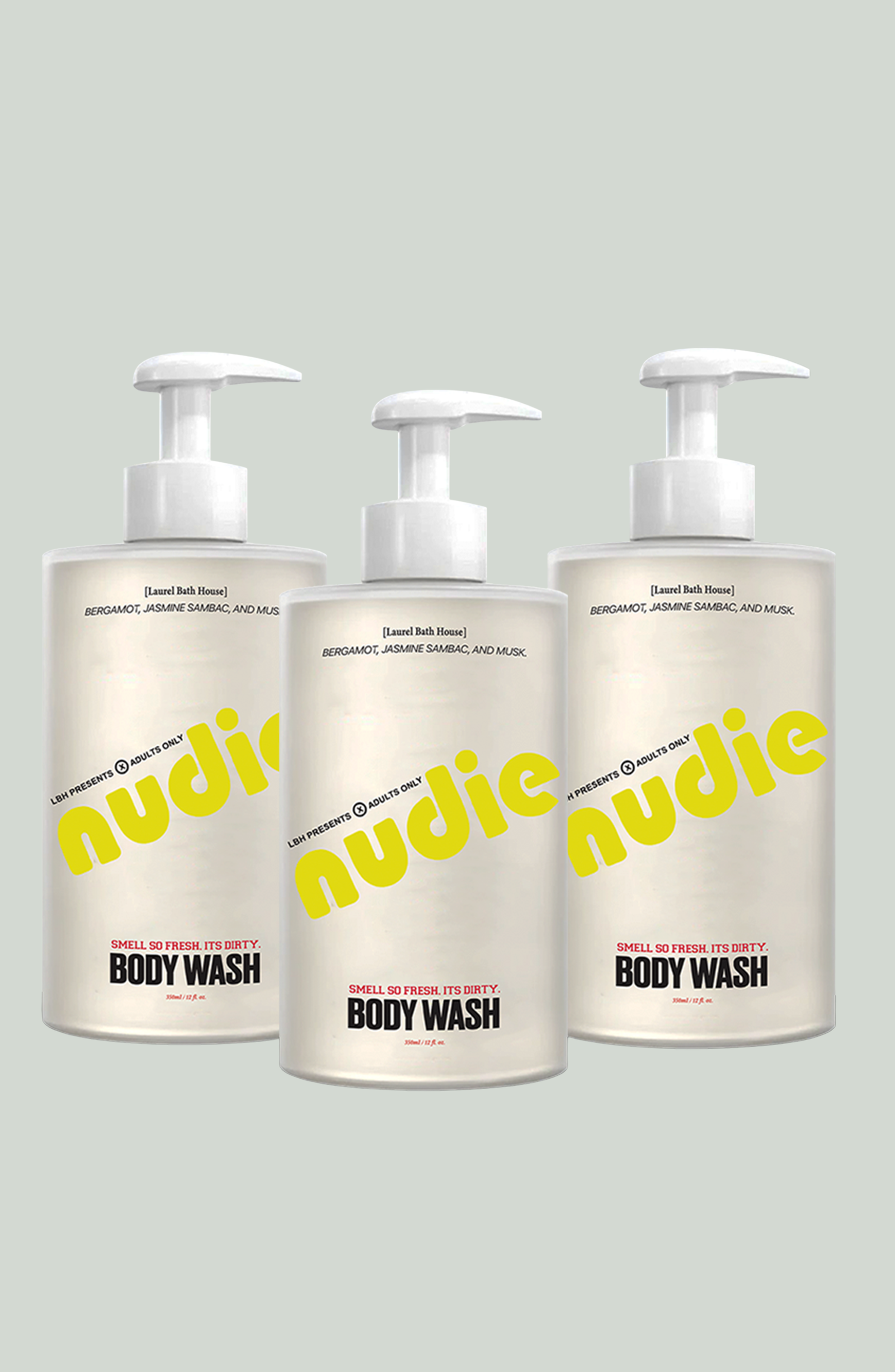 Laurel Bath House Nudie Gel Body Wash in Single (350Ml) 