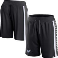 FANATICS Men's Fanatics Branded Black Charlotte Hornets Referee Iconic Mesh Shorts