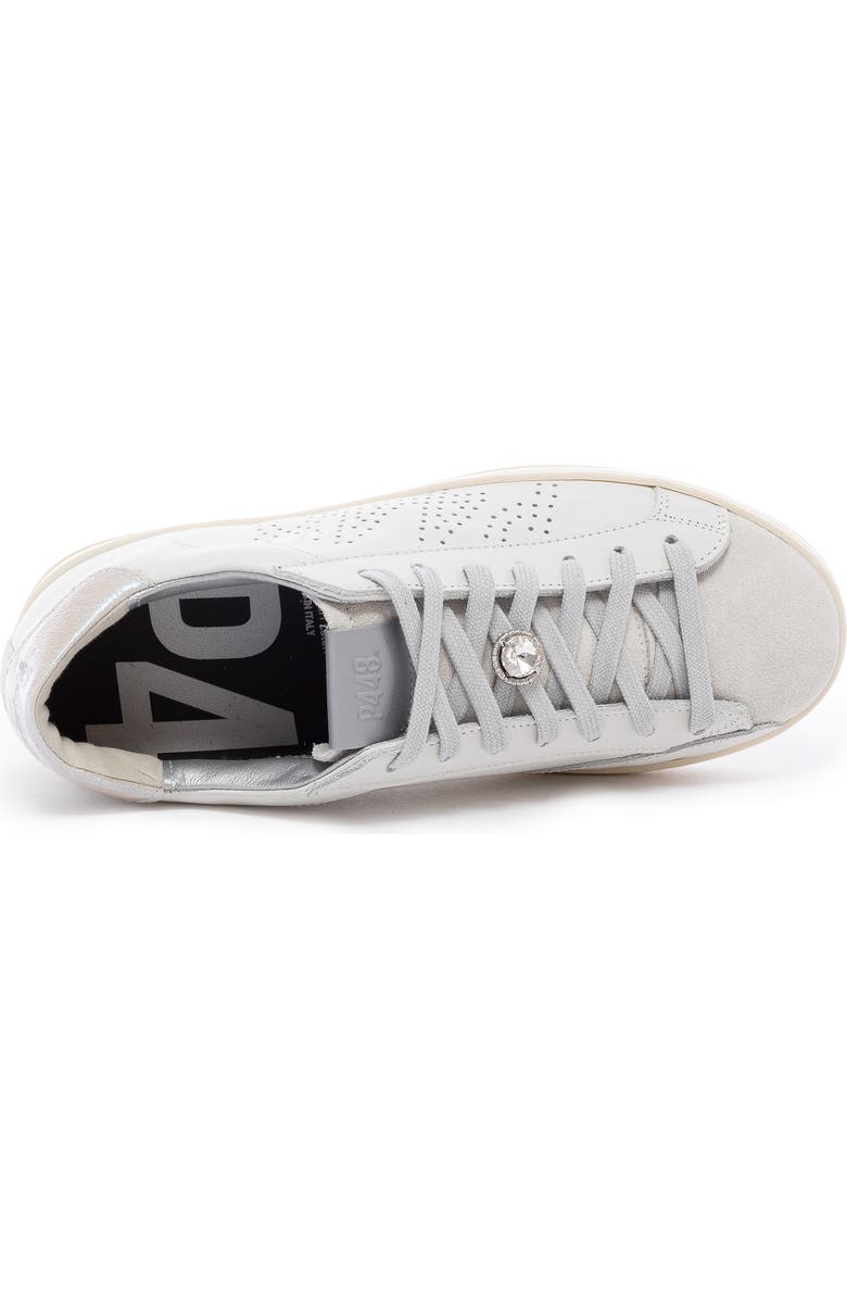 P448 John Leather Sneaker, Alternate, color, White