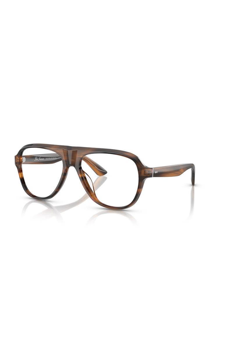 Oliver Peoples 54mm Pilot optical glasses, Main, color, Brown
