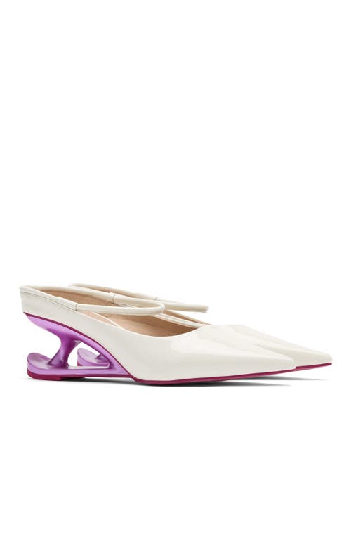 MARC NOLAN MARC NOLAN SOPHIA LEATHER STRAP PUMPS