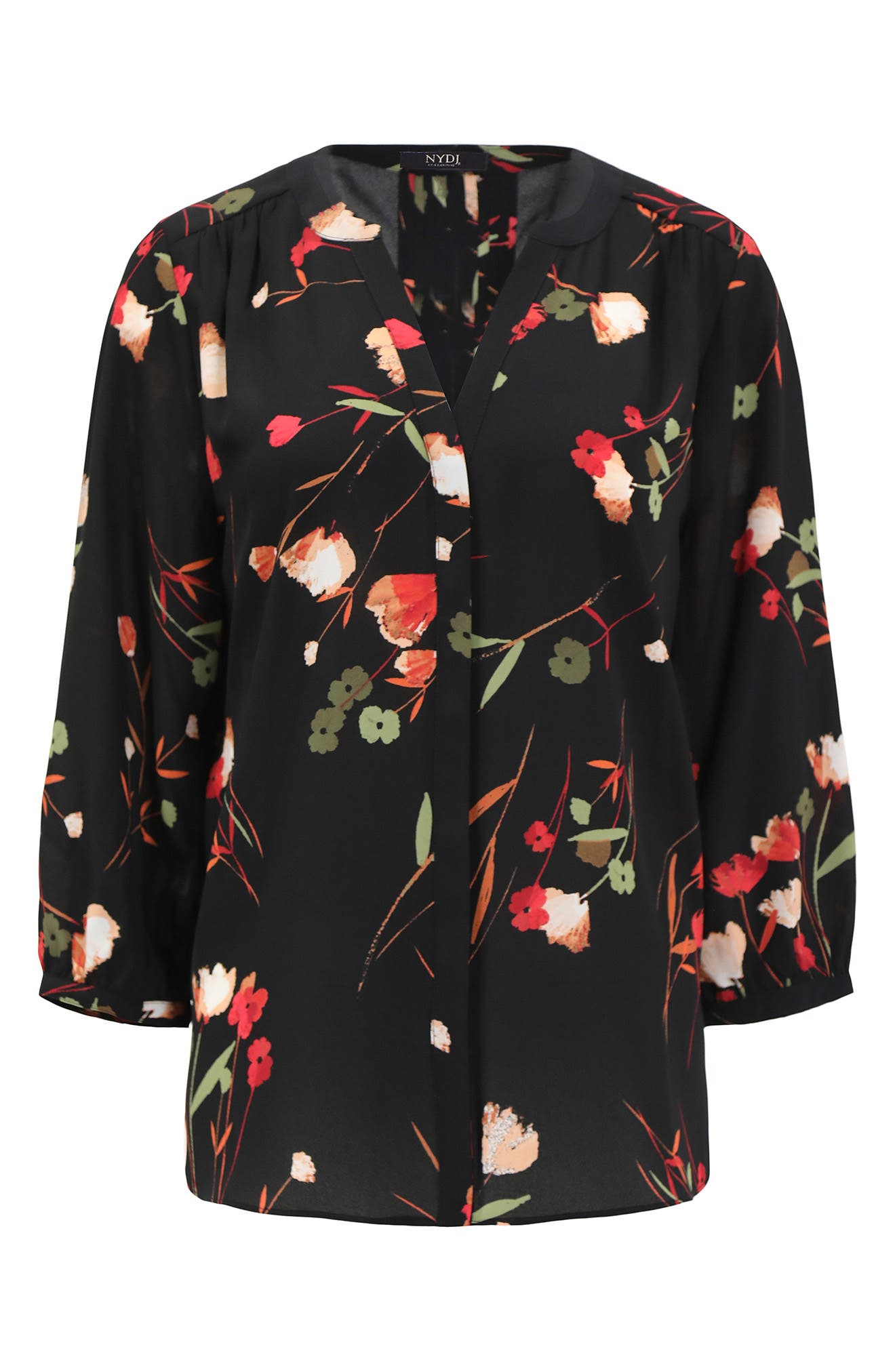NYDJ Pintuck Blouse (Women) | Nordstrom