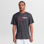 Nike Men's Nike Anthracite Alabama Crimson Tide Sideline Velocity Dri-FIT T-Shirt