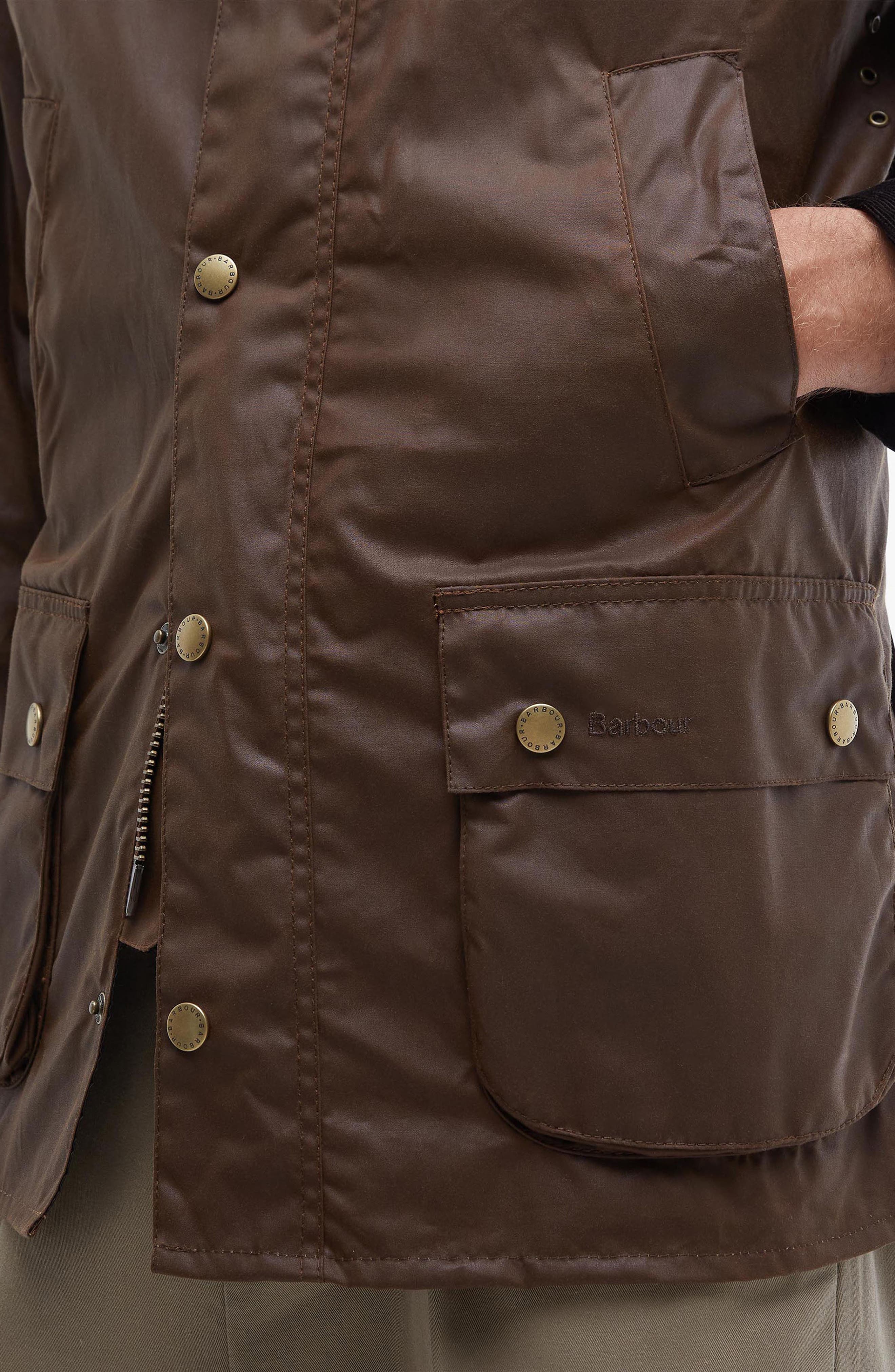Мужские Barbour Ashby Waxed Cotton Jacket — фото 3