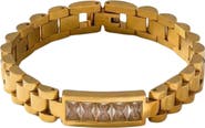 AKALIA Maxine Waterproof Link Chain Crystal Bracelet