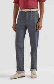 Brunello Cucinelli Comfort denim trousers