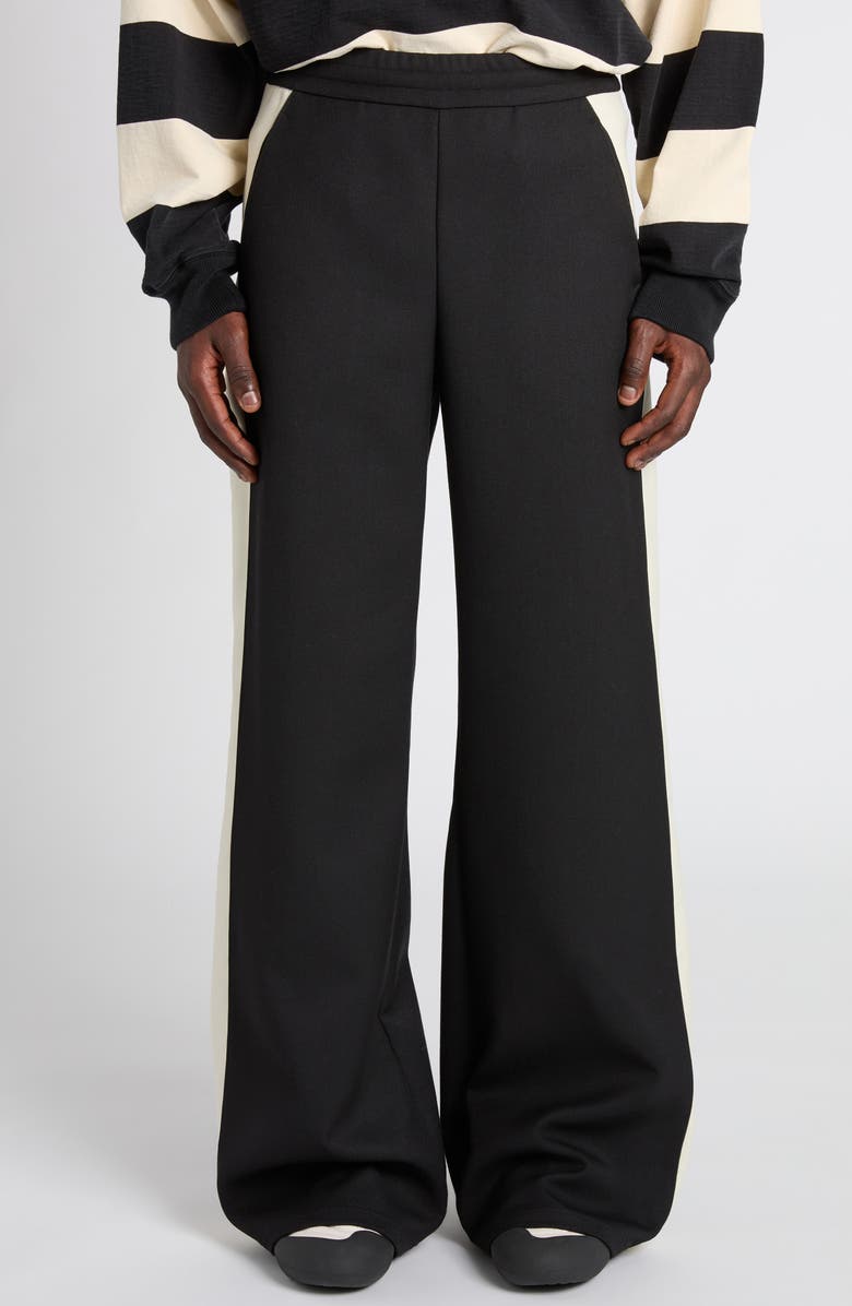 McQueen Wide Leg Track Pants, Alternate, color, 