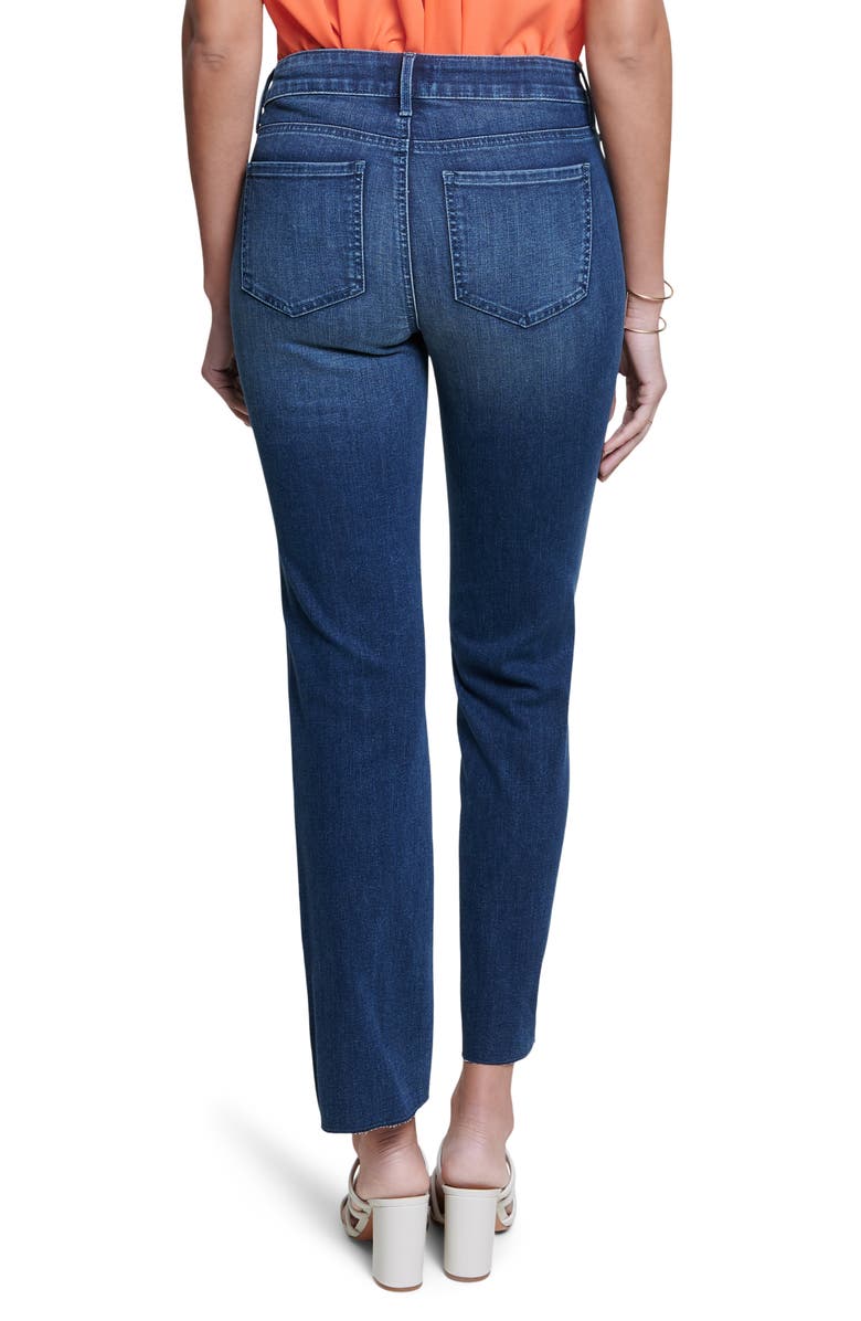 NYDJ Marilyn Raw Hem Ankle Jeans, Alternate, color, 