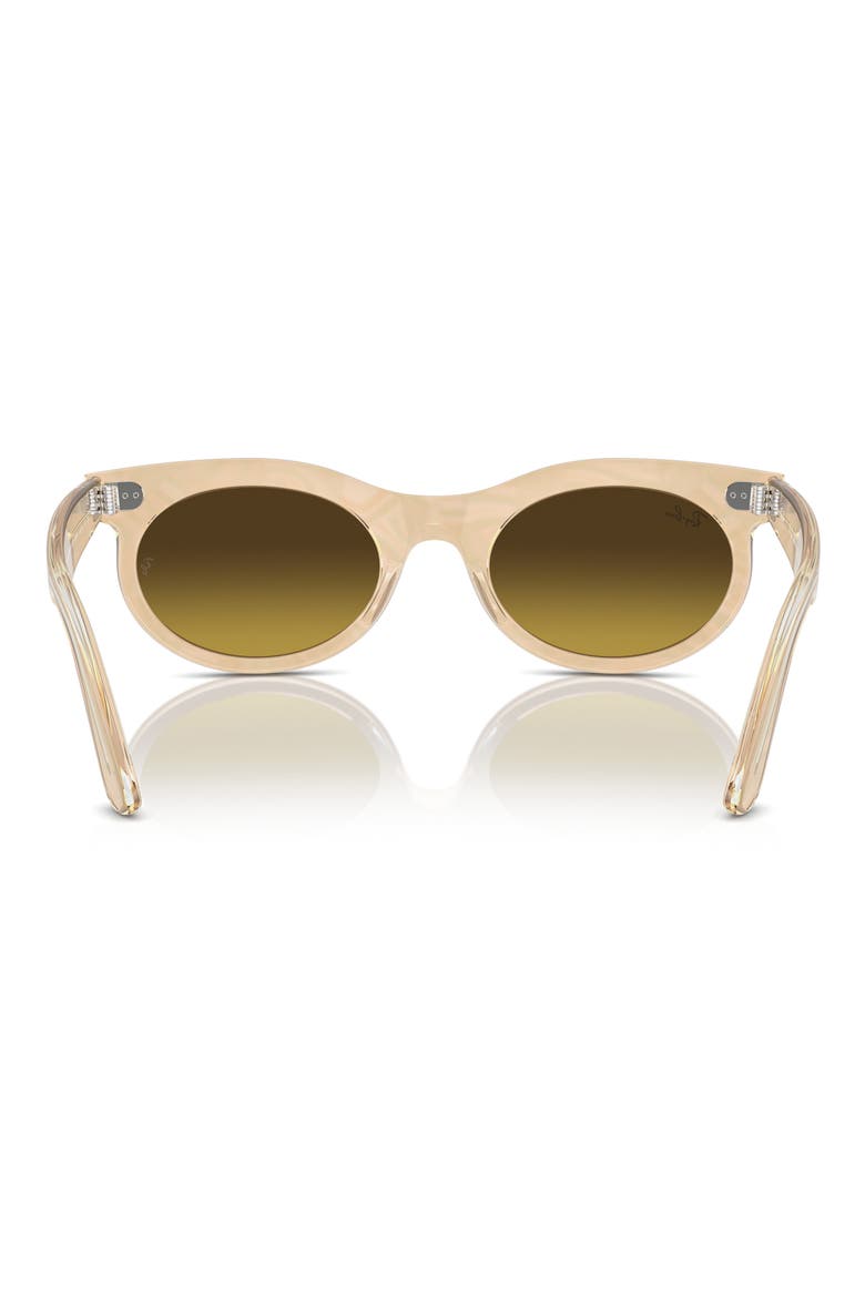 Wayfarer 53mm Oval Sunglasses, Alternate, color, BROWN GRADIENT