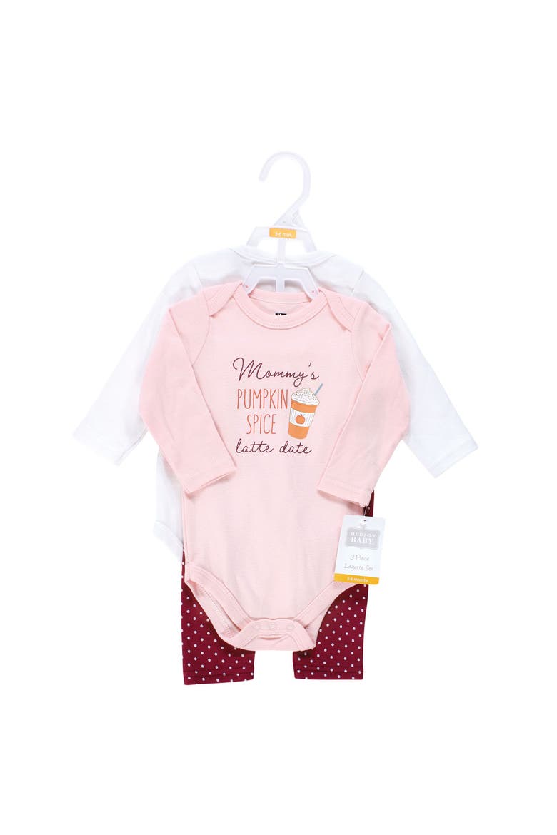 L/S, S/S Bodysuit and Pant, Alternate, color, Pumpkin Spice Date