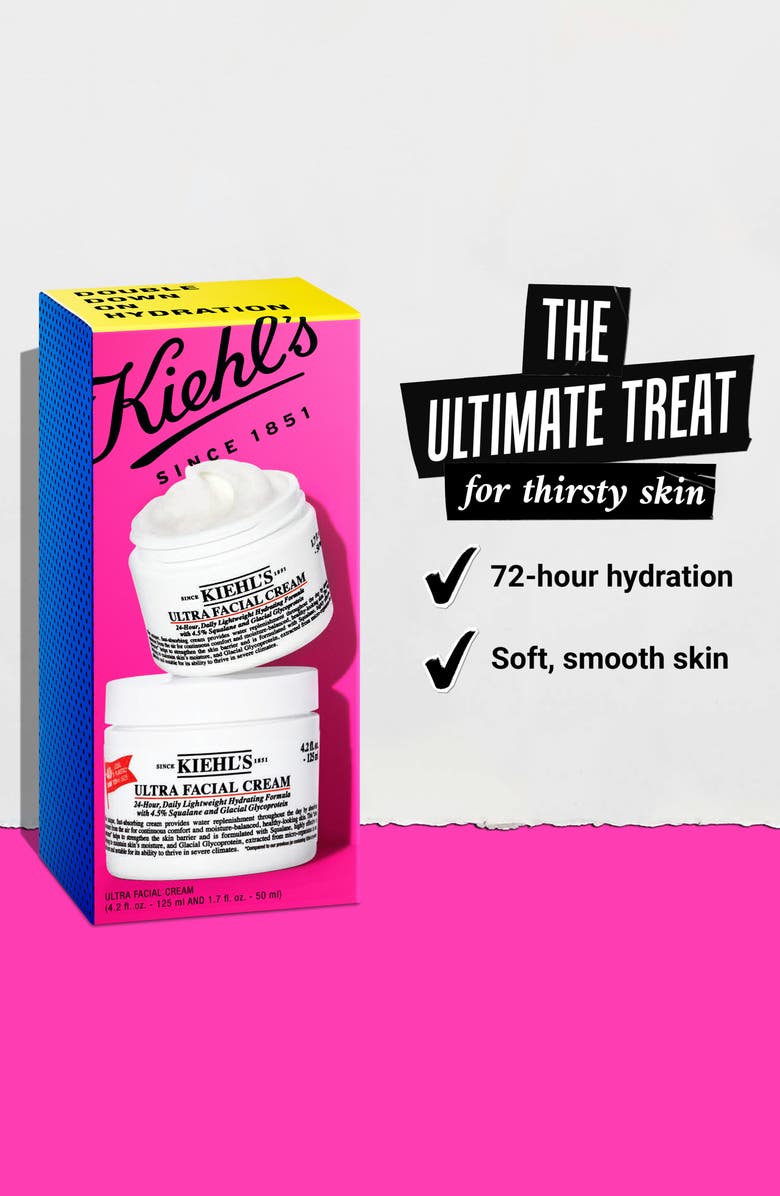 Kiehl's Since 1851 Ultra Facial Cream Home & Away Duo $106 Value, Alternate, color,