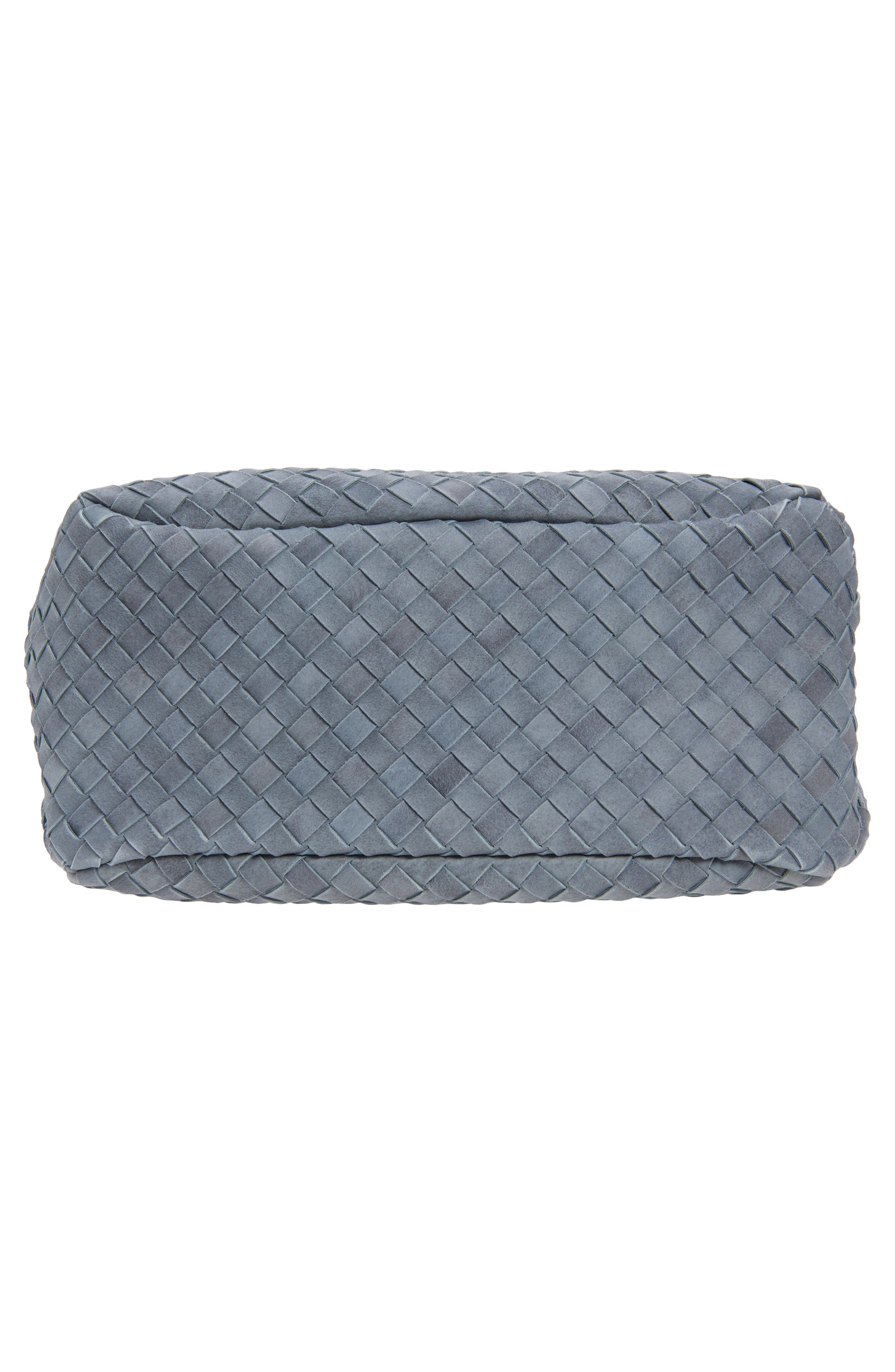 Bottega Veneta Large Campana Suede Shoulder Bag, Alternate, color, 