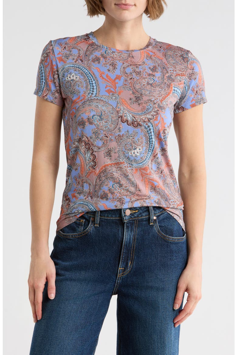 Ressi Paisley Top, Main, color, PERIWINKLE FRENCH PAISLEY