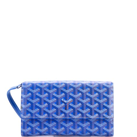 Varenne Continental Wallet with Strap Coated Canvas