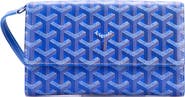 Pre-Owned Goyard Varenne Continental Wallet with Strap Coated Canvas