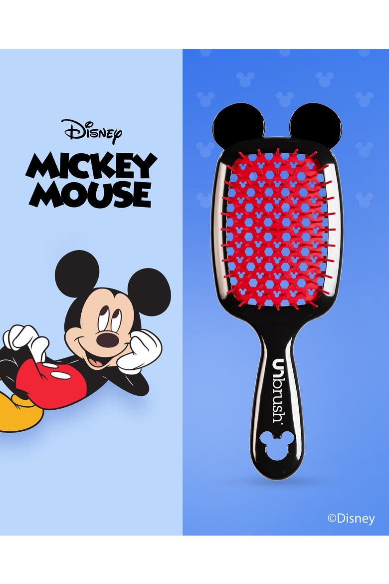 Detangling Brush Disney Mouse, Alternate, color, Black