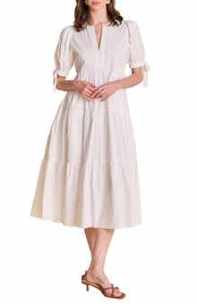English Factory Tiered Midi Dress