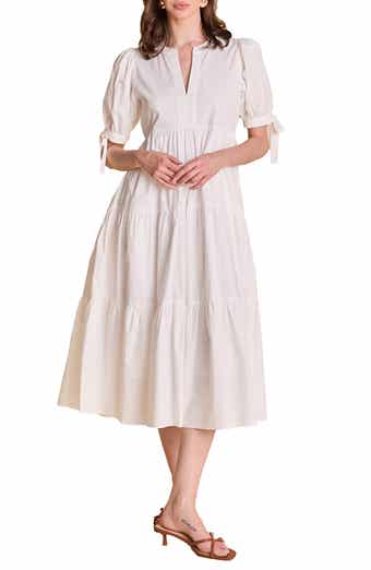 English Factory Tiered Midi Dress