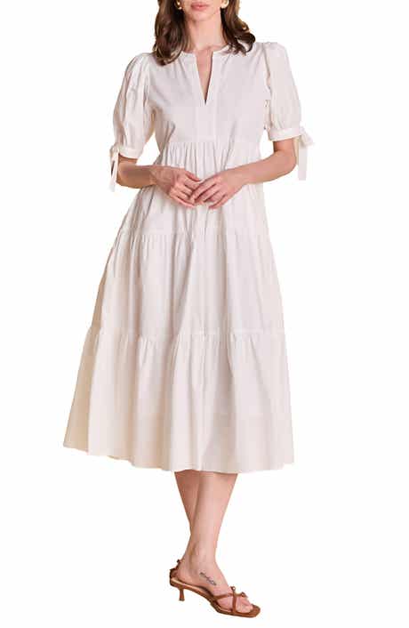 English Factory Tiered Midi Dress