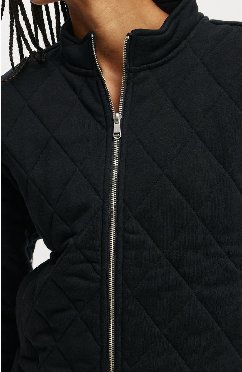 COTTON ON BODY Active Quilted Zip Through, Alternate, color,