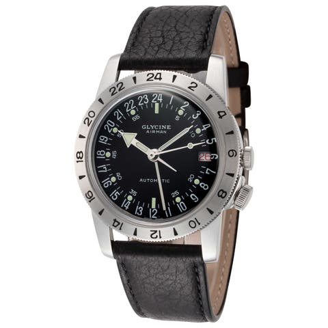 Airman No. 1 Gmt 36mm Automatic Strap Watch
