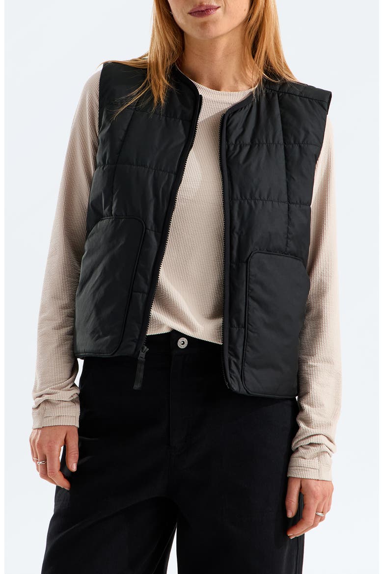 Lhotse LT Insulated Vest, Main, color, TNF BLACK