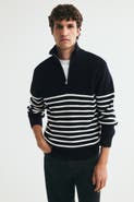 H&M Regular-fit Half-zip Sweater