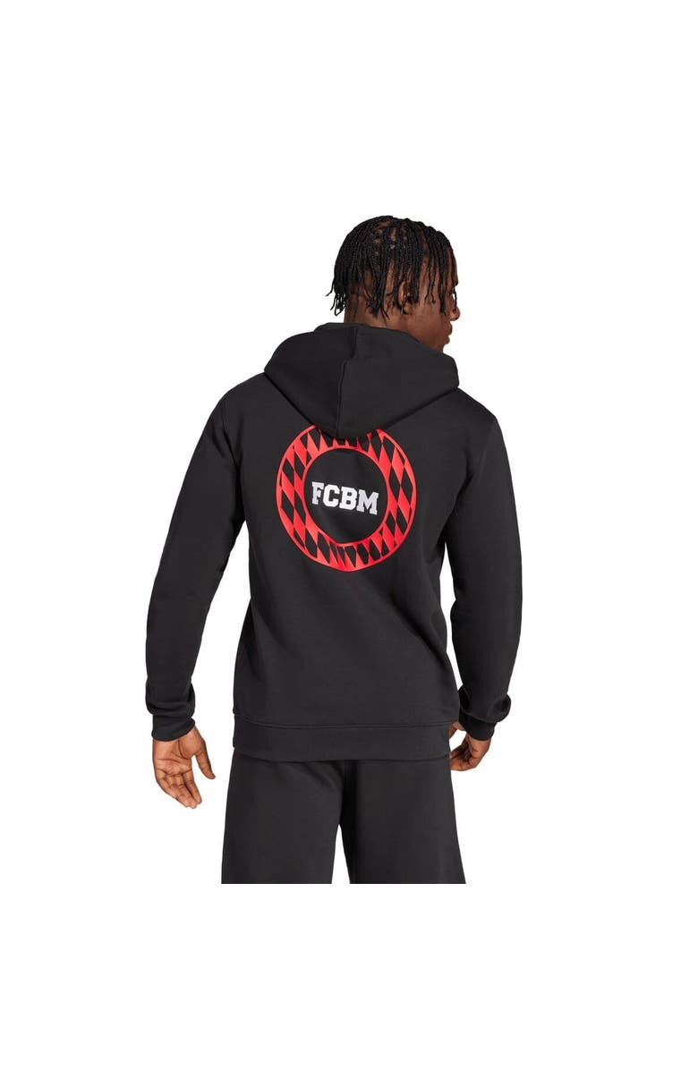 adidas Originals Men's adidas Originals Black Bayern Munich Varsity Pack Pullover Hoodie, Alternate, color, Black