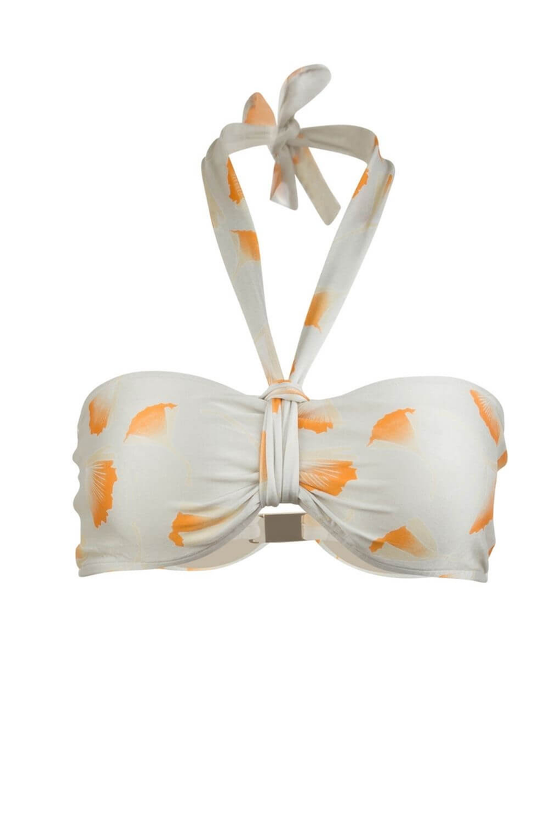 Bianca Strapless Bikini Top, Alternate, color, Ginkgo Ivory