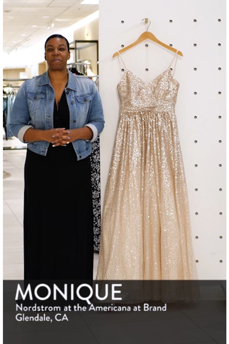 Ombré Sequin Gown video