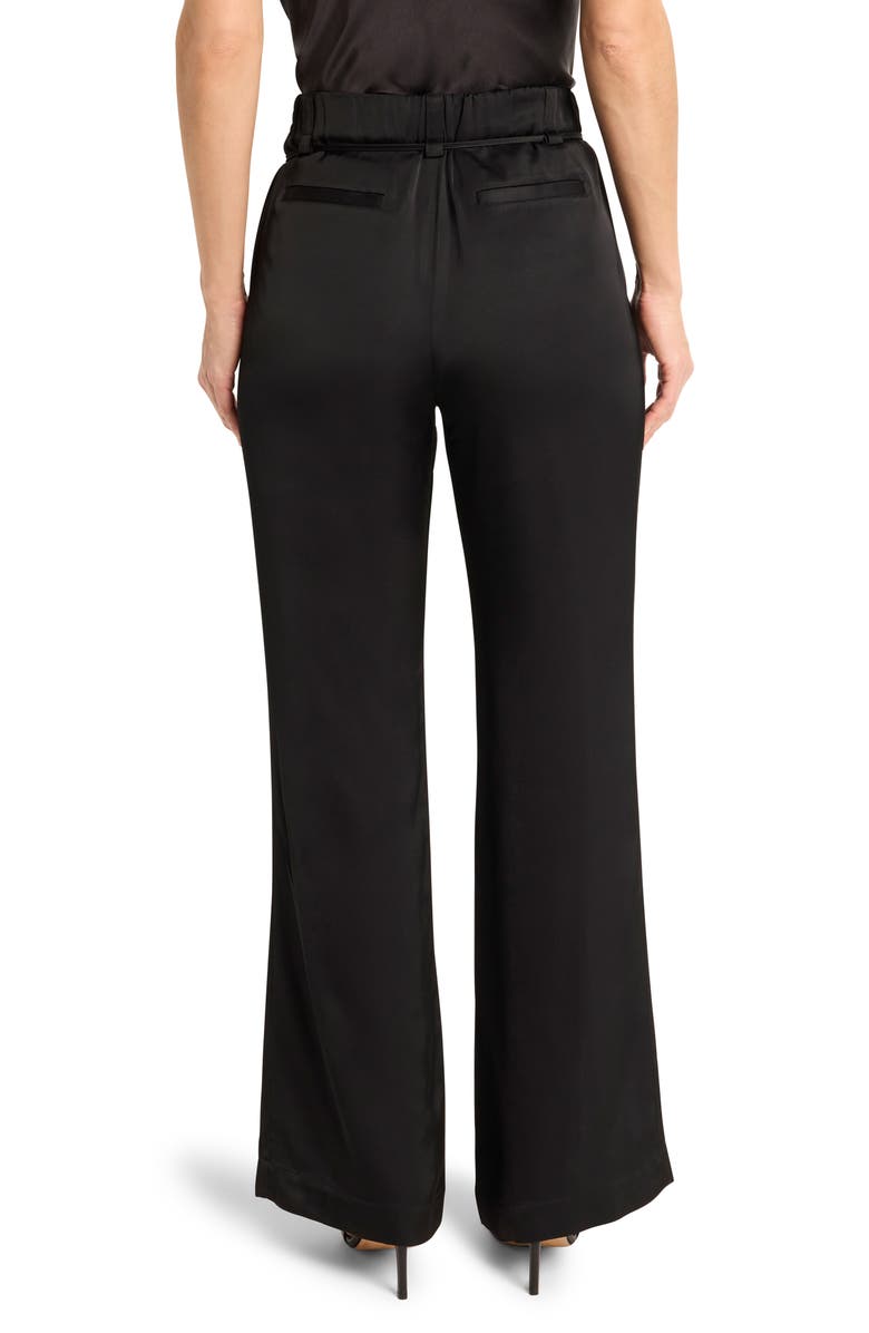 NIC+ZOE Social Edit Front Slit Satin Pants, Alternate, color, 
