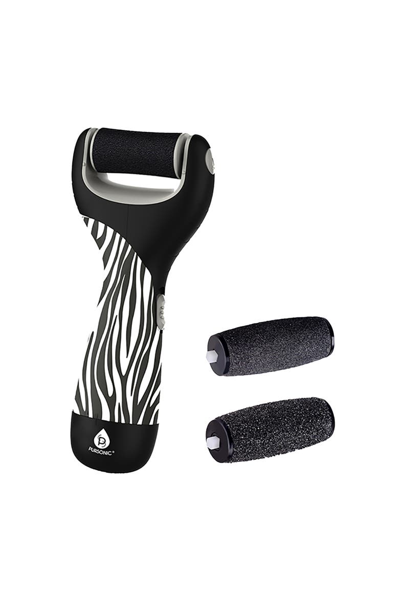 Pedi Perfect Foot File Battery Operated Callus Remover Tool, Alternate, color, Black