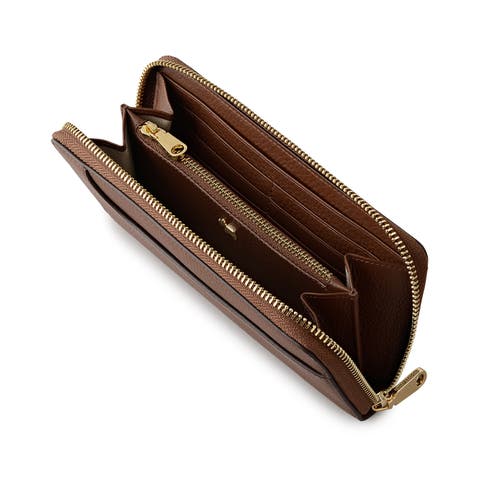 Radley Pockets Large Zip Around Wallet In Brown