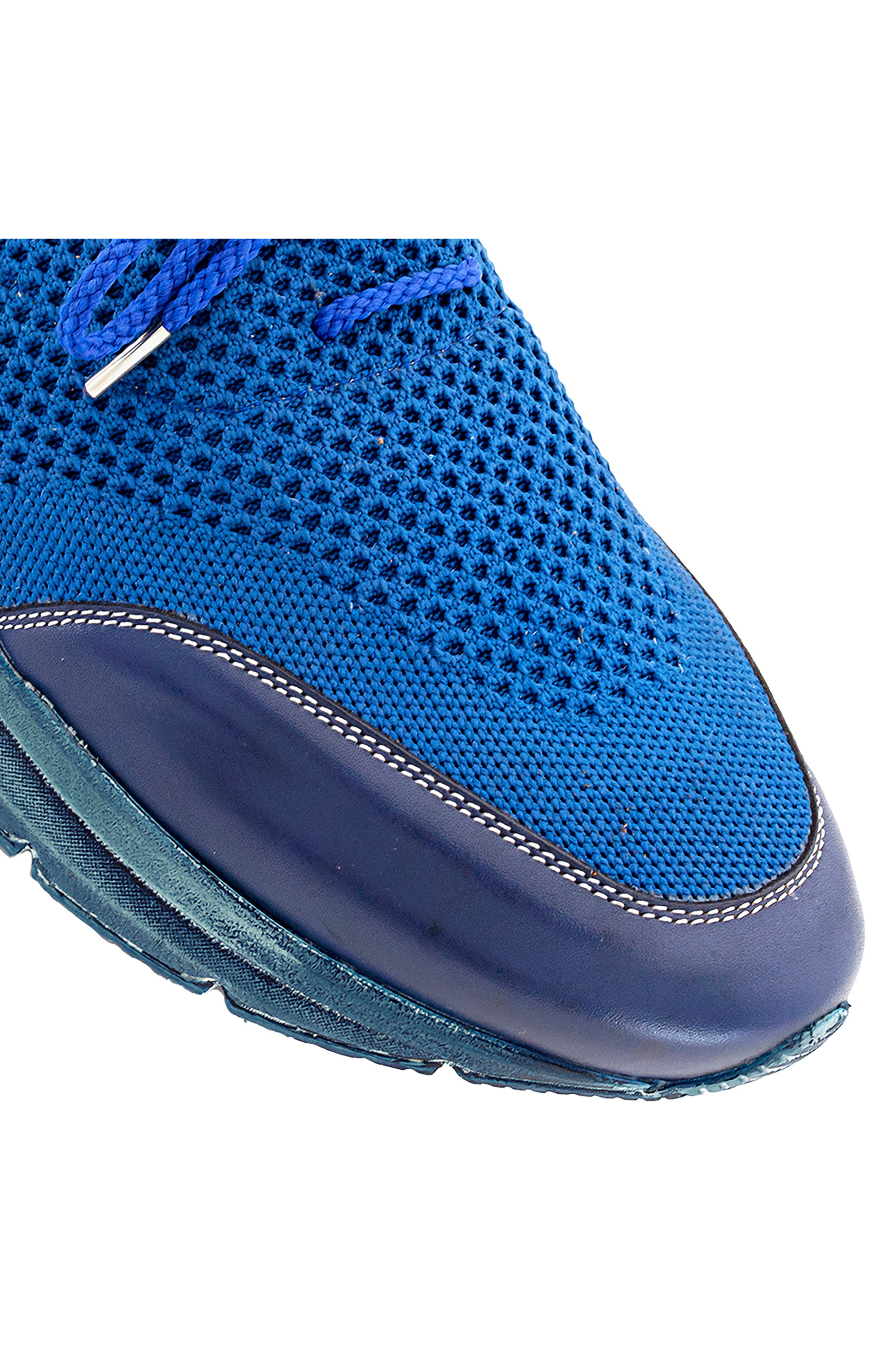 Piedra Knit Sneaker, Alternate, color, BLUE