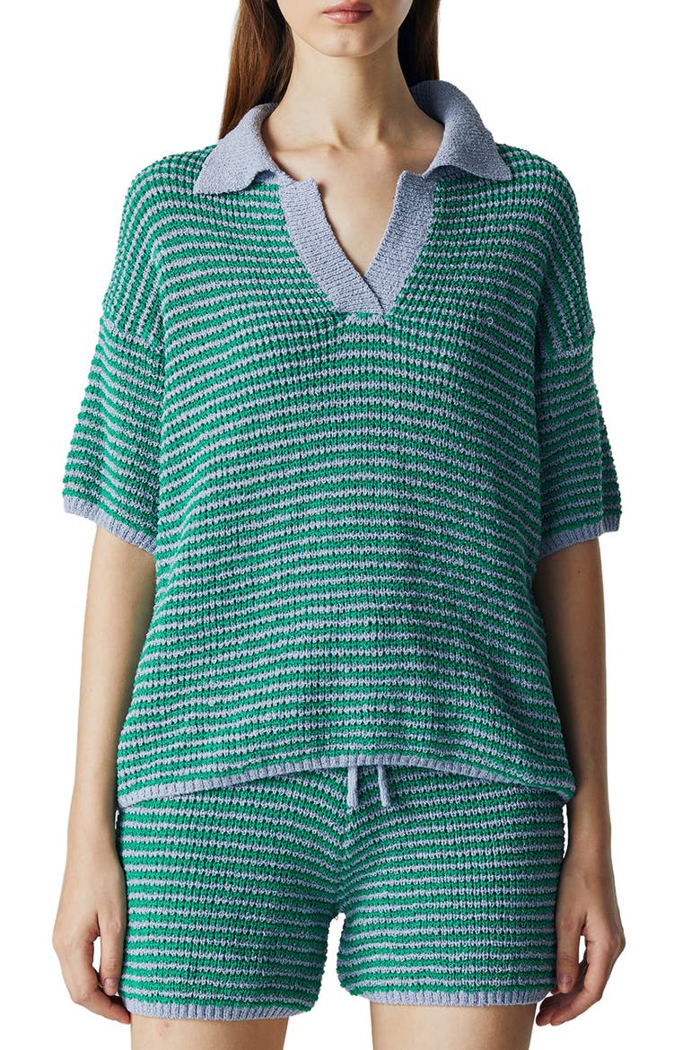 Gema Knit Set, Alternate, color, Green