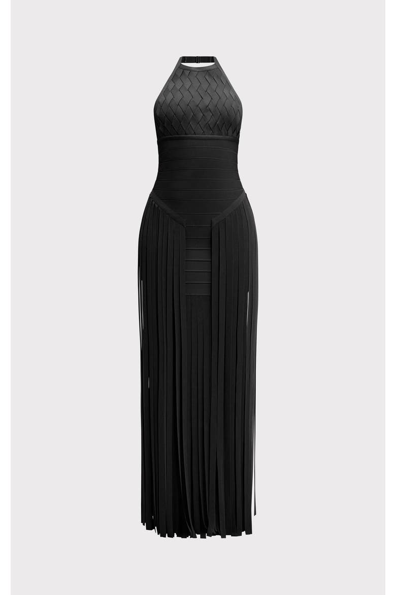 The Spencer Gown, Alternate, color, BLACK