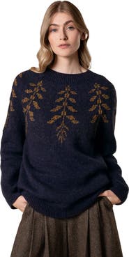 Celtic & Co. Botanical Fair Isle Sweater